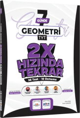 Ders Platosu TYT Geometri 7 Günde 2X Hızında Tekrar Deneme