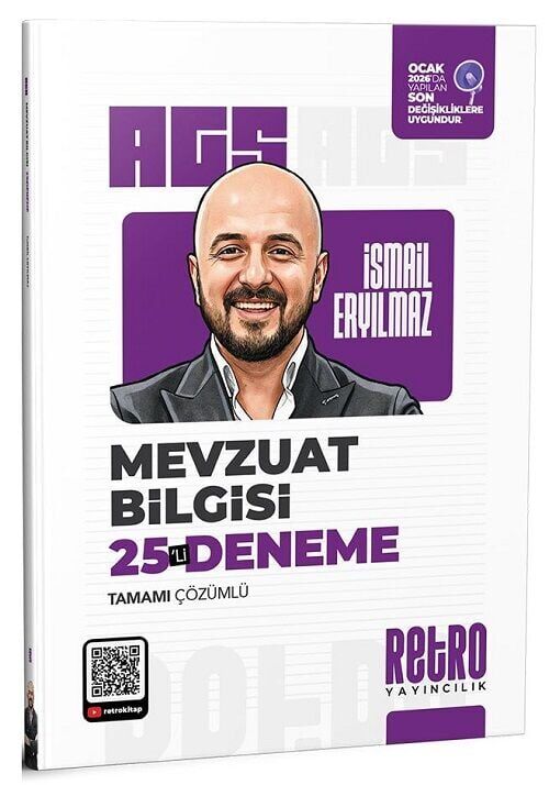 Retro 2026 MEB-AGS Mevzuat Bilgisi 25 Deneme Çözümlü - İsmail Eryılmaz Retro Yayıncılık
