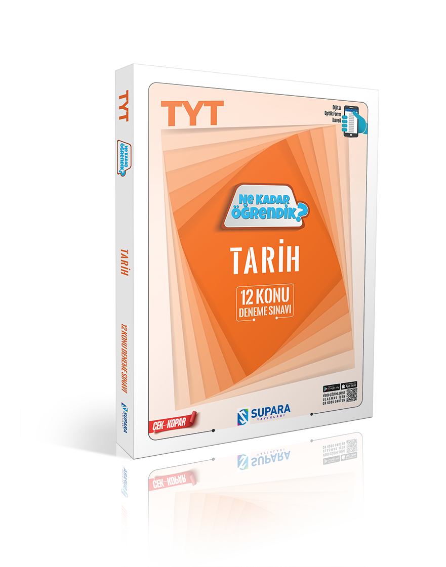 Supara TYT Tarih Konu Denemeleri Ne Kadar Öğrendik Supara Yayınları