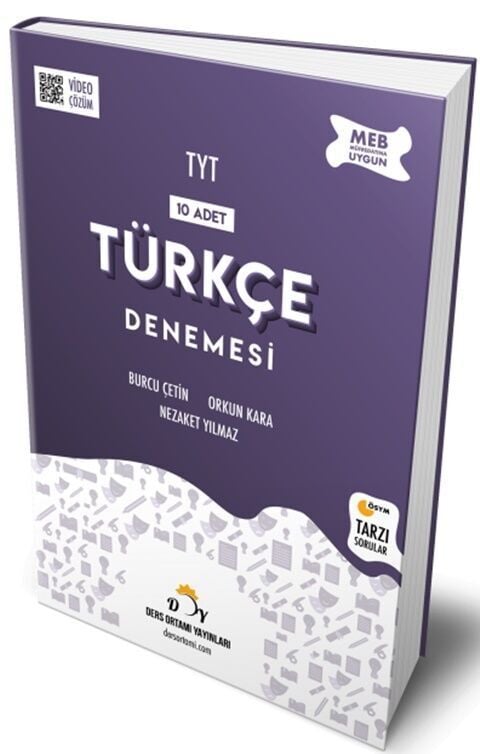 Ders Ortamı YKS TYT Türkçe 10 Deneme Ders Ortamı Yayınları