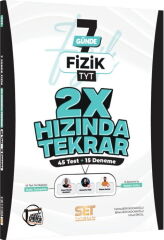 Set Yayınları TYT Fizik Ders Platosu 7 Günde 2X Hızında Tekrar