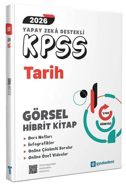 GYS Akademi 2026 KPSS Tarih Görsel Hibrit Kitap GYS Akademi