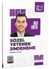 Retro 2026 MEB-AGS Sözel Yetenek 20 Deneme Çözümlü - Aker Kartal Retro Yayıncılık