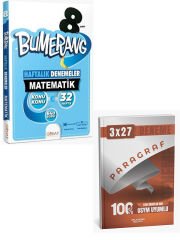Günay 2027 8. Sınıf Matematik Bumerang Konu Konu Haftalık Denemeler+Anla Kazan Paragraf Deneme