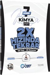 Oktet Yayınları TYT Kimya Ders Platosu 7 Günde 2X Hızında Tekrar Deneme