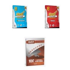 2027 Fi 8. SINIF HADİ Matematik + Türkçe Konu + anla kazan paragraf deneme 3'lü Set