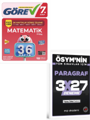 Nitelik 2027 7. Sınıf Matematik Görev Maarif Model 36 Haftalık Süreç İzleme+ EVP Akademi Paragraf