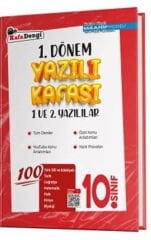 Kafadengi 10. Sınıf 1. Dönem Yazılı Kafası 1. ve 2. Yazılılar Kafa Dengi Yayınları