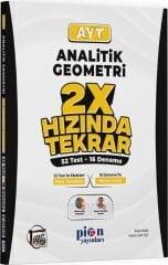 Pion Yayınları AYT Analitik Geometri Ders Platosu 2X Hızında Tekrar