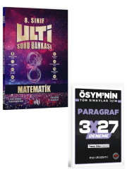 Ulti 2027 8. Sınıf LGS Matematik Soru Bankası+ EVP Akademi Paragraf