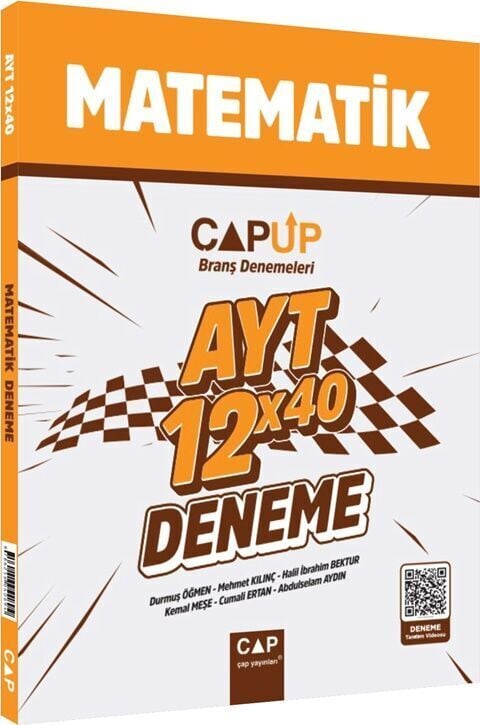Çap Yayınları AYT Matematik 12 x 40 Up Deneme