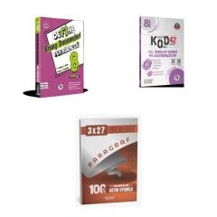 2027 Fi 8. SINIF DENEME Fen DEFİNE BİLİMLERİ BRANŞ + İnkılap Tarihi ve Atatürkçülük T C KOD42 Deneme 3'lü Set