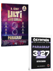 Ulti 2027 8. Sınıf Paragraf Ulti Serisi Soru Bankası+ EVP Akademi Paragraf