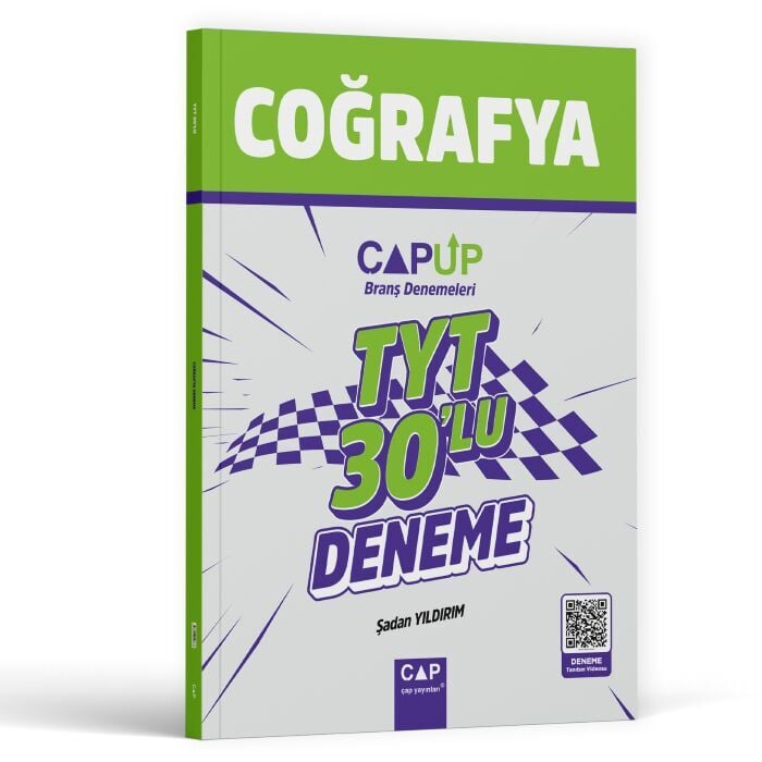 Çap Yayınları TYT Coğrafya 30 X 5 Up Deneme