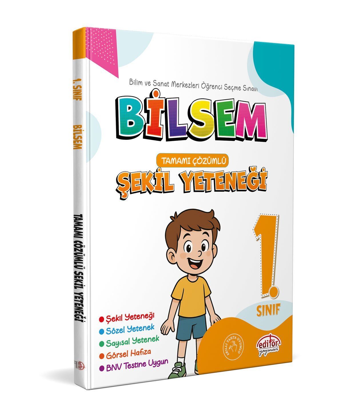 1. Sınıf Bilsem Şekil Yeteneği Tamamı Çözümlü Editör Yayınevi