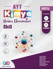Orbital Yayınları AYT Kimya 25 x 13 Branş Denemeleri