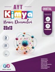 Orbital Yayınları AYT Kimya 25 x 13 Branş Denemeleri