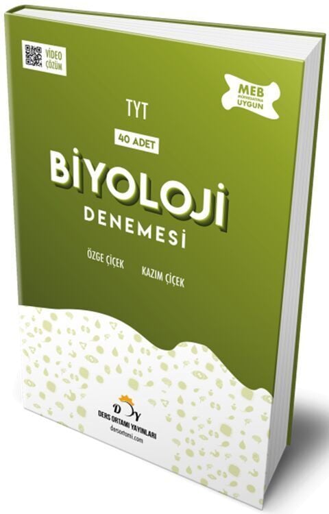 Ders Ortamı YKS TYT Biyoloji 40 Deneme Ders Ortamı Yayınları