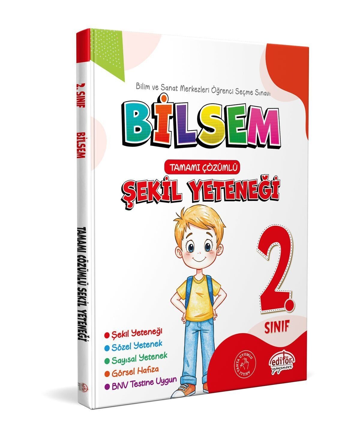 2. Sınıf Bilsem Şekil Yeteneği Tamamı Çözümlü Editör Yayınevi