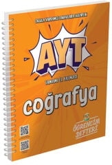 2027 Murat Yayınları AYT Coğrafya Öğrencim Defteri