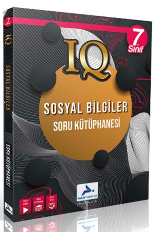 7. Sınıf IQ Sosyal Bilgiler Soru Kütüphanesi Paraf Yayınları