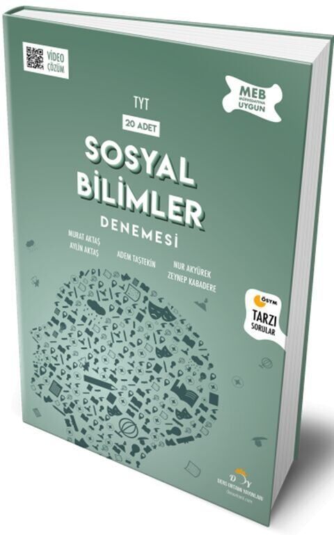 Ders Ortamı YKS TYT Sosyal Bilimler 20 Deneme Ders Ortamı Yayınları