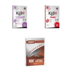 2027 Fi 8. SINIF DENEME İnkılap Tarihi ve Atatürkçülük T C KOD42 + Türkçe KOD 36 Deneme + Ankapade 3'lü Set