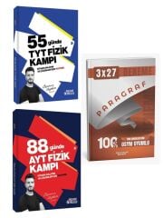Parlayan Proje 2027  55 Günde TYT+AYT Fizik Kampı+Anla Kazan Paragraf Deneme