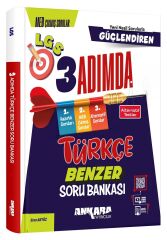 Ankara Yayıncılık 8. Sınıf LGS Türkçe Güçlendiren 3 Adımda Benzer Soru Bankası
