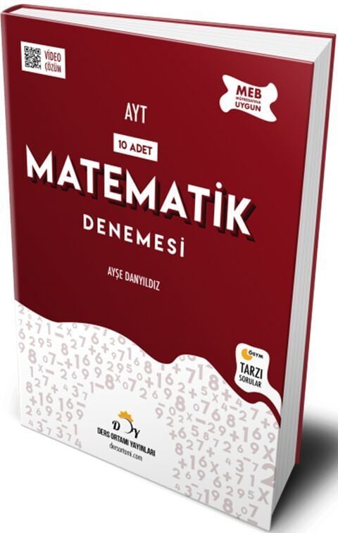 Ders Ortamı YKS AYT Matematik 10 Deneme Ders Ortamı Yayınları