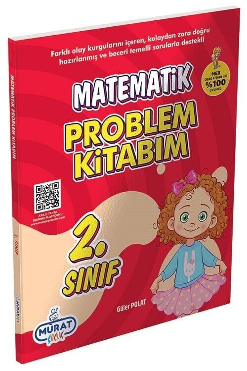 Murat Yayınları 2.Sınıf Matematik Problemler Kitabım
