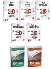 3D + Anla Kazan TYT Sayısal Video Destekli Defteri Anla Kazan Deneme 7 li Set