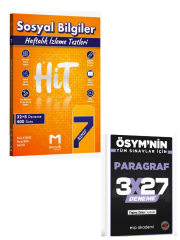 Mozaik 2027 7. Sınıf Sosyal Bilgiler Hit 40 lı Deneme+ EVP Akademi Paragraf