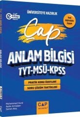 Çap Yayınları TYT MSÜ KPSS Türkçe Anlam Bilgisi Üniversiteye Hazırlık
