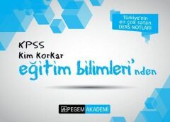 Pegem Yayınları KPSS Kim Korkar Eğitim Bilimleri Ders Notları