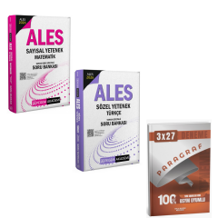 Pegem 2026 ALES Sayısal Yetenek - Sözel Yetenek Soru Bankası Seti