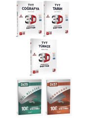 3D + Anla Kazan TYT Sözel Video Destekli Defter Anla Kazan Deneme Seti 5 li Set