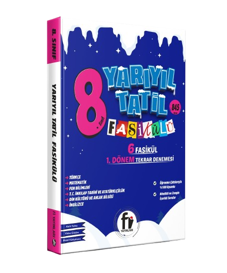 Fi Yayınları 8.SINIF 1. DÖNEM DEFİNE KAMP KİTABI