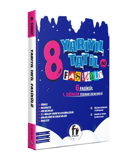 Fi Yayınları 8.SINIF 1. DÖNEM DEFİNE KAMP KİTABI