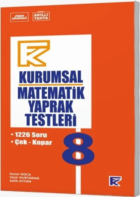 Nartest Yayınları 8. Sınıf İngilizce Yaprak Testi