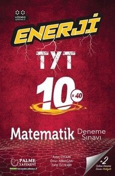 Palme Yayınları TYT Matematik Enerji 10 Deneme Sınavı