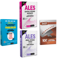 Pegem 2026 ALES Sayısal Yetenek - Sözel Yetenek Soru Bankası & Sözel Sayısal Muhakeme Soru Bankası Seti