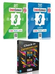 Sınav + Yanıt TYT AYT 4+4 Deneme 3 lü Set Sınav + Yanıt