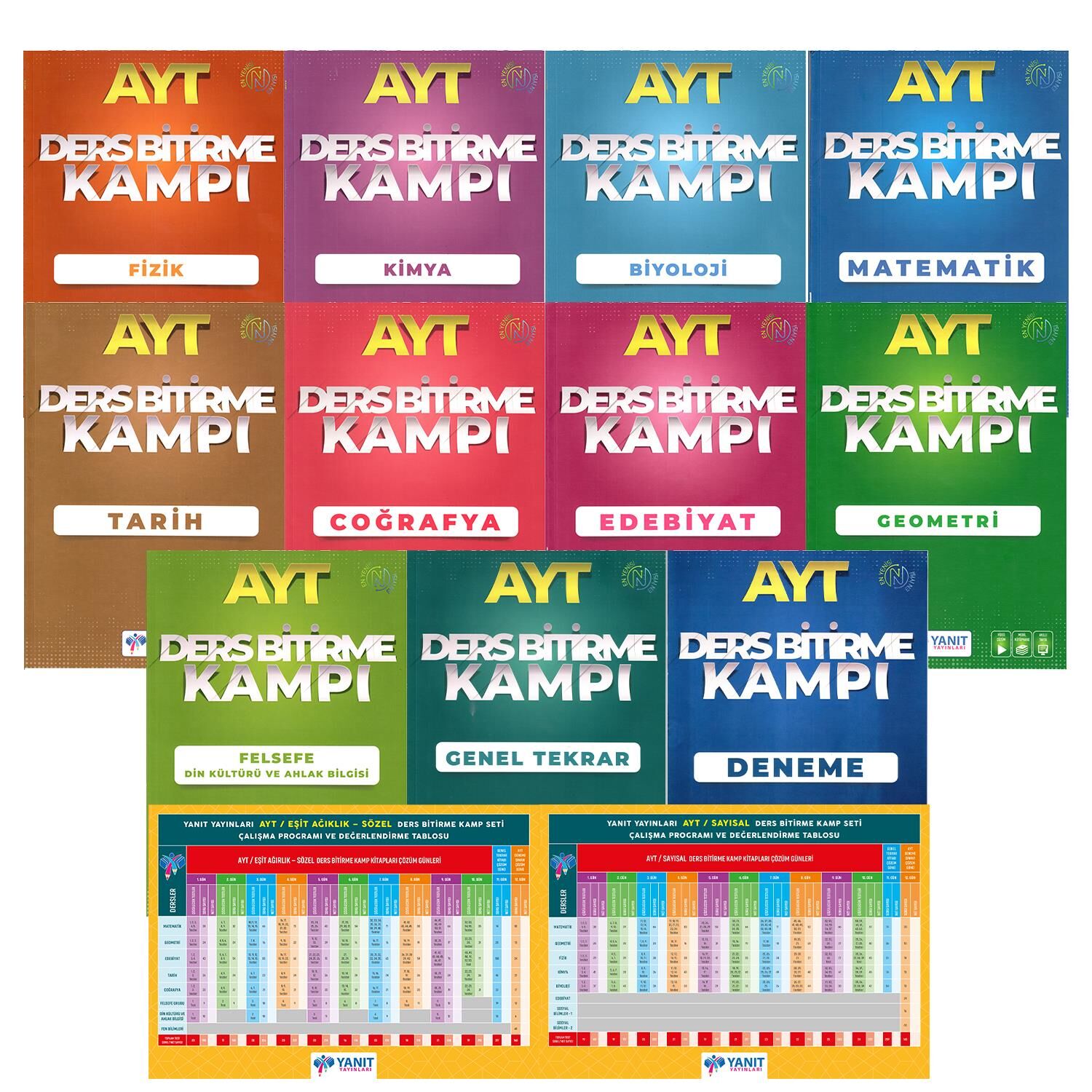 Yanıt AYT Ders Bitirme Kampı Tüm Dersler Genel Tekrar Yanıt