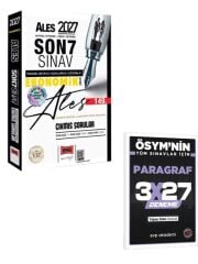 Yargı  2027 ALES Sayısal - Sözel Yetenek Son 7 Sınav Çıkmış Sorular+EVP Akademi 3x27 Paragraf Deneme