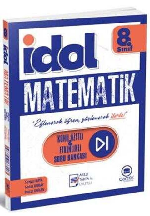 Çanta Yayınları 8. Sınıf İdol Matematik Konu Özetli Etkinlikli Soru Bankası