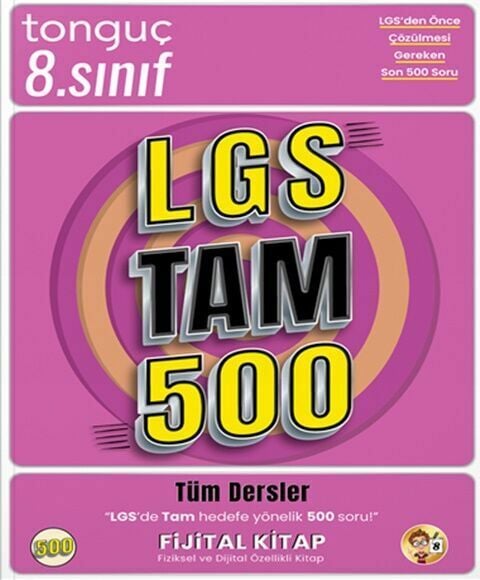Tonguç Akademi 8. Sınıf LGS Tam 500 Soru Bankası