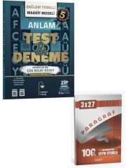 Edebiyat Sokağı 2027 5. Sınıf Anlam Bilgisi Maarif Modeli Çok Kolay Seviye Test ve Deneme+ Anla Kazan Paragraf