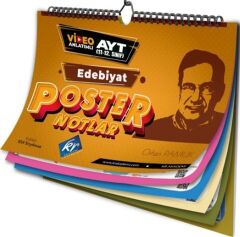 KR Akademi AYT Edebiyat Poster Notlar