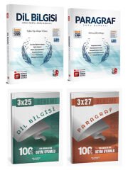 3D + Anla Kazan TYT Paragraf Dil Bilgisi Soru + Anla Kazan Deneme 4 lü Set